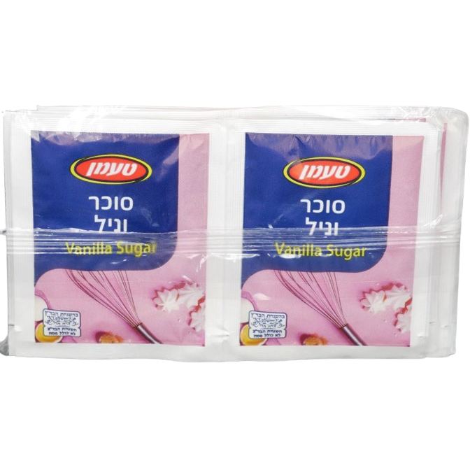 KOSHER VANILLA SUGAR TAAMAN 10 X 10 GR.