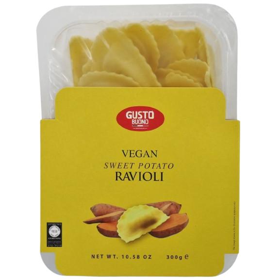KOSHER VEGAN RAVIOLI FILLED WITH SWEET POTATO