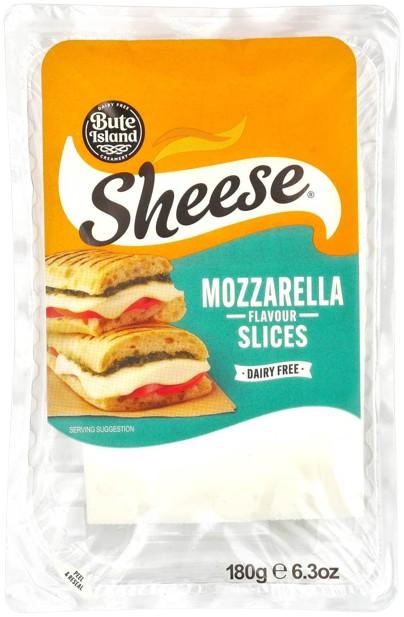 KOSHER VEGAN SHEESE MOZZARELLA SLICES 180 GR.