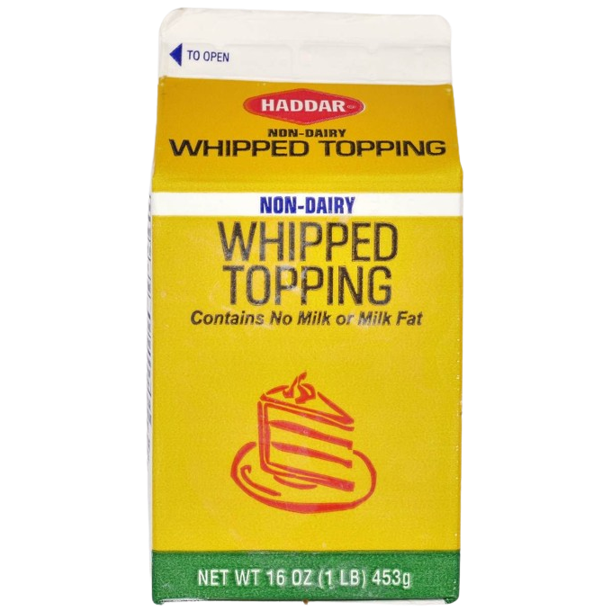 KOSHER WHIP TOPPING HADAR