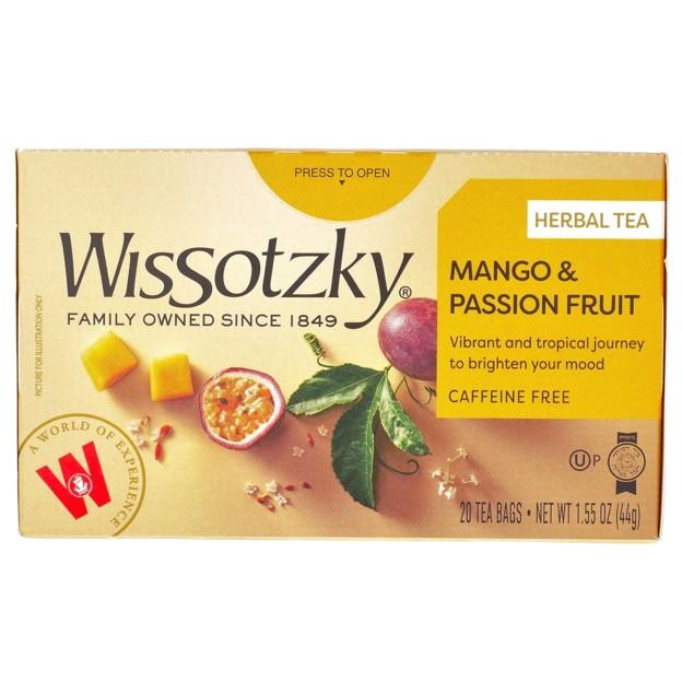 MANGO & PASSION FRUIT KOSHER TEA WISSOTZKY KLP 40 GR.