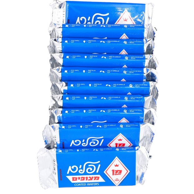 MAN KOSHER CHOCOLATE COATED WAFERS 10 X 22 GR.