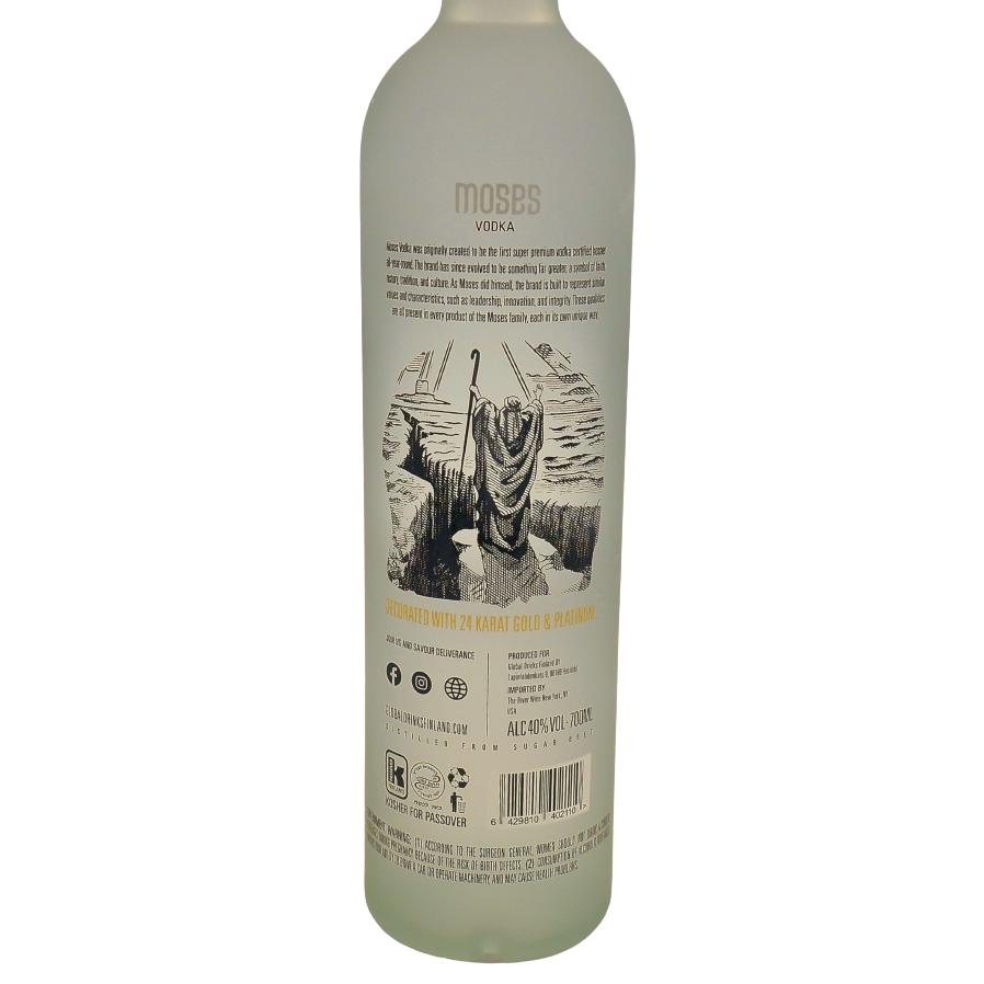 MOSES VODKA KOSHER FOR PASSOVER 40% KLP 700 ML