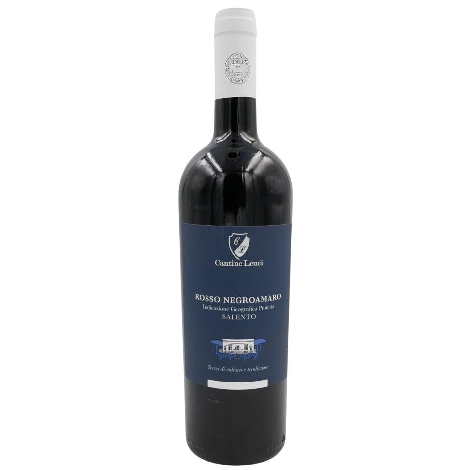 NEGROAMARO LEUCI 750 ML. Kosher Red Wine From Italy