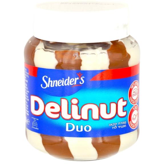 CREMA DI NOCCIOLE KOSHER DELINUT DUO 350