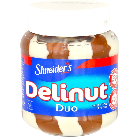 CREMA DI NOCCIOLE KOSHER DELINUT DUO 350