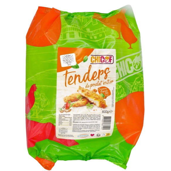 FILETTI DI SCHNITZEL DI POLLO KOSHER CHIC-OF 600 GR.