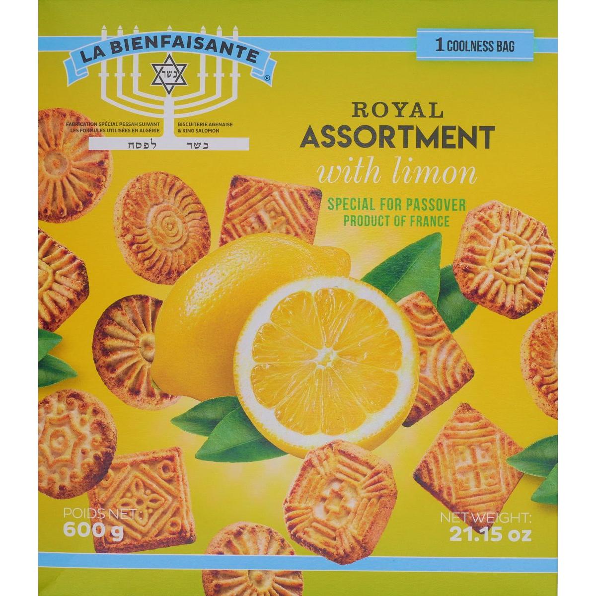 PETITES GALLETTES LEMON LA BIENFAISANTE KLP 600 GR.
