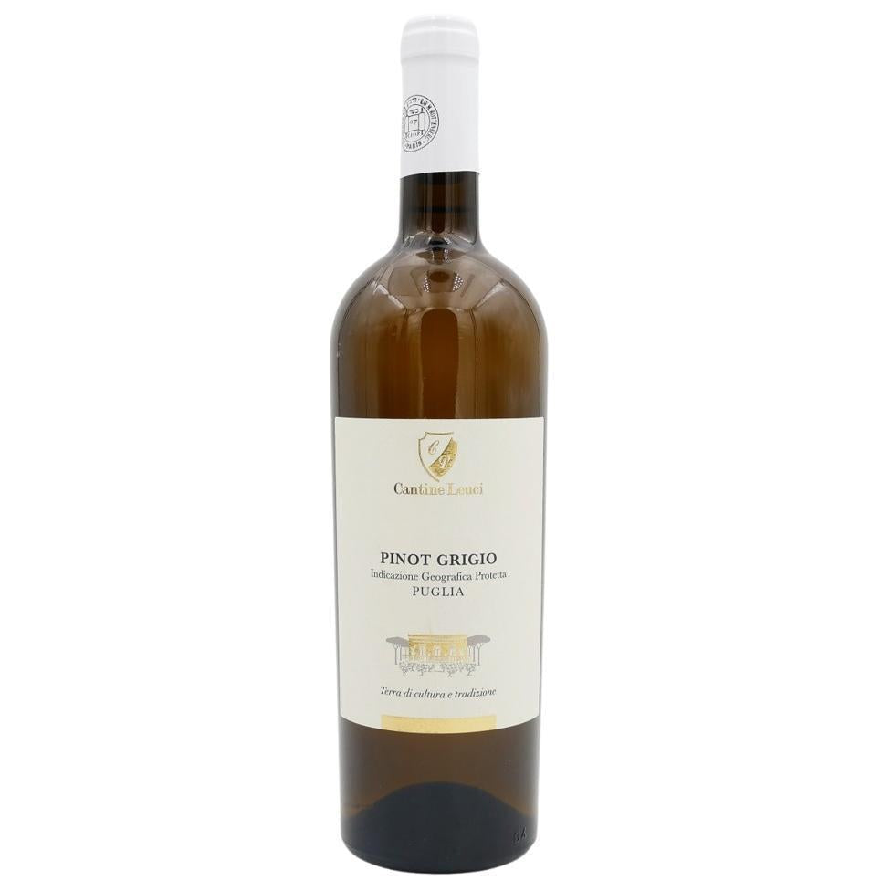 PINOT GRIGIO I.G.P. LEUCI 750 ML. Kosher White Wine From Italy