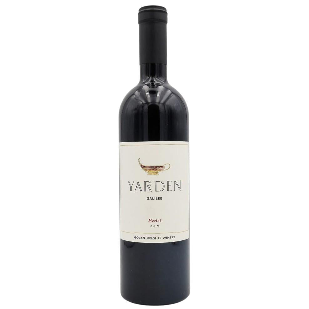 YARDEN MERLOT 750 ML. Kosher Red Wine Golan Heights Winery Israel