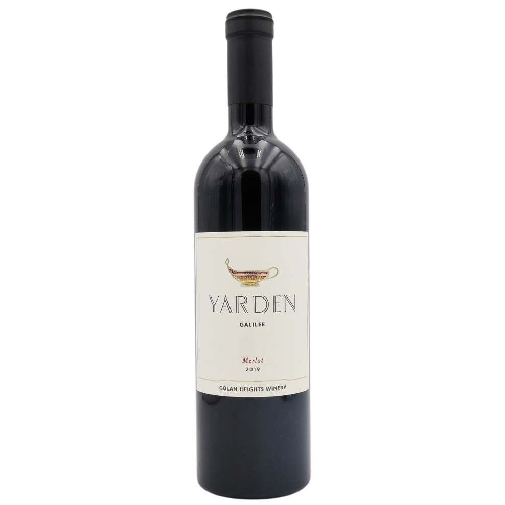 YARDEN MERLOT 750 ML. Kosher Red Wine Golan Heights Winery Israel