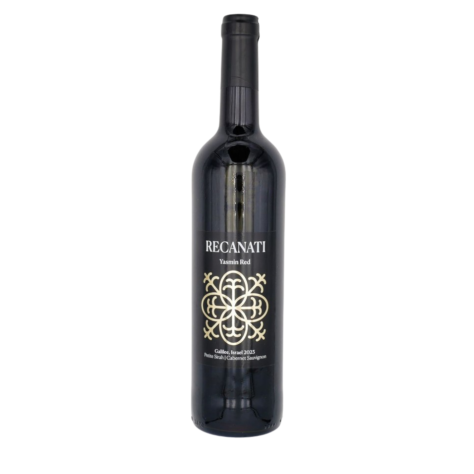 YASMIN RED RECANATI 750 ML. Kosher Red Wine From Israel