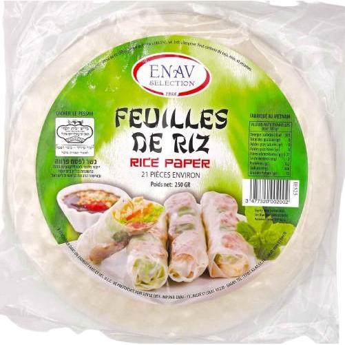 21 KOSHER RICE ROUNDS 250 GR.