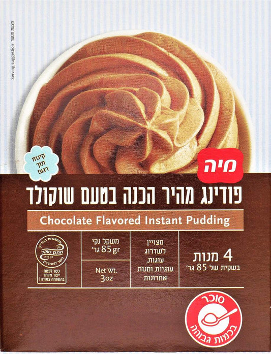 24 KOSHER CHOCOLATE INSTANT PUDDING KLP 85 GR.