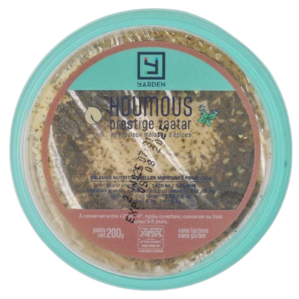 KOSHER HOUMUS E GIARDINO ZAATAR 200 GR.