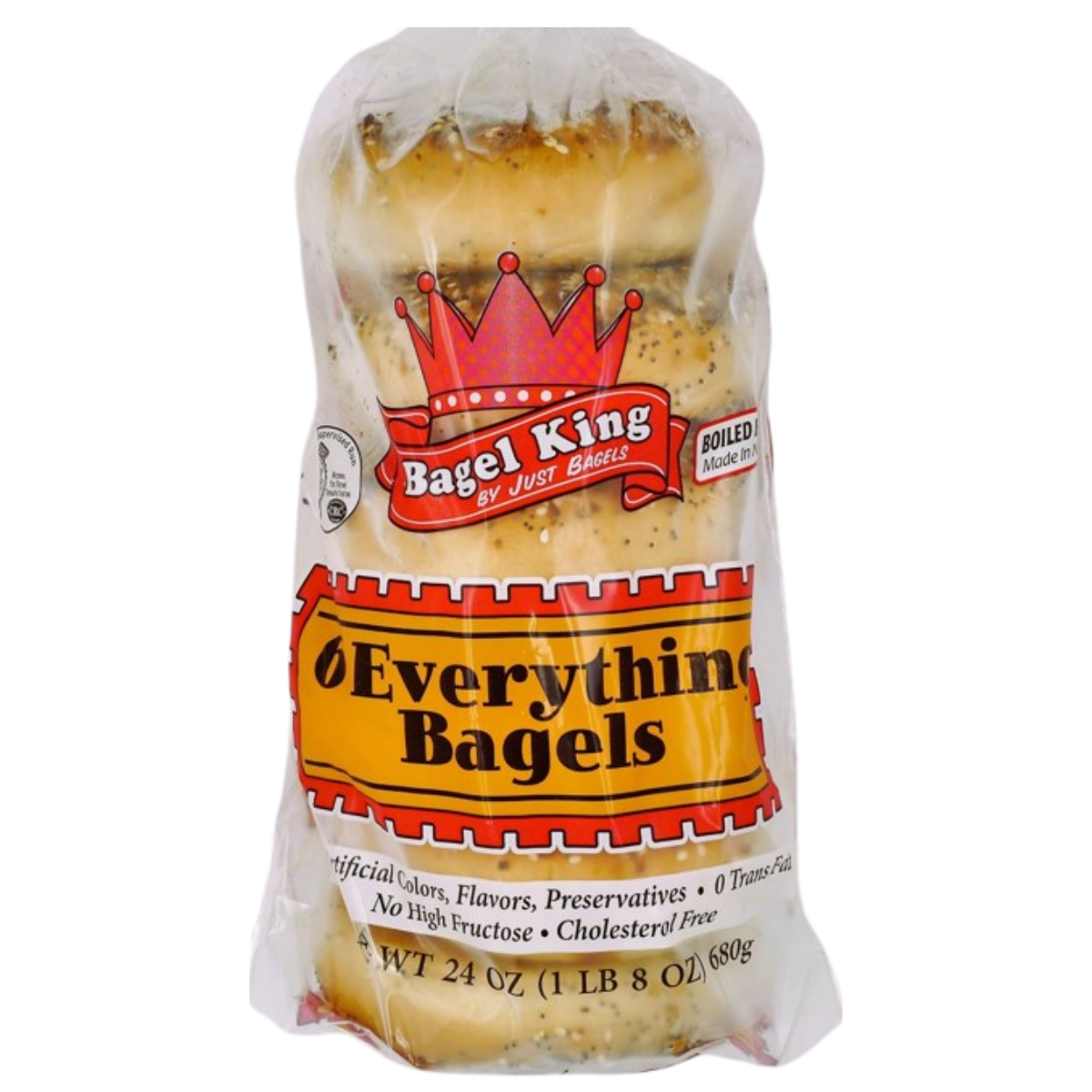 6 BAGEL KOSHER MEZONOT TUTTO 680 GR.