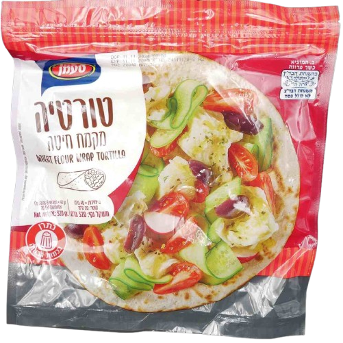 8 KOSHER  TORTILLA TAAMAN Ø20 CM  320 GR.