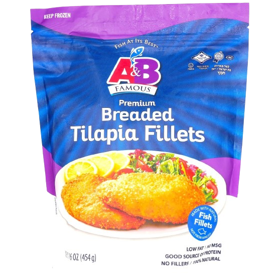 A&B FILETTO DI TILAPIA PANATO 454 GR.