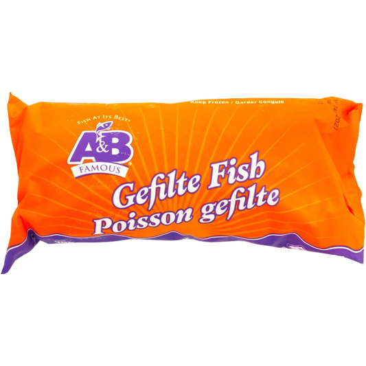 A&B FAMOUS KOSHER GEFILTE FISH 565 GR.