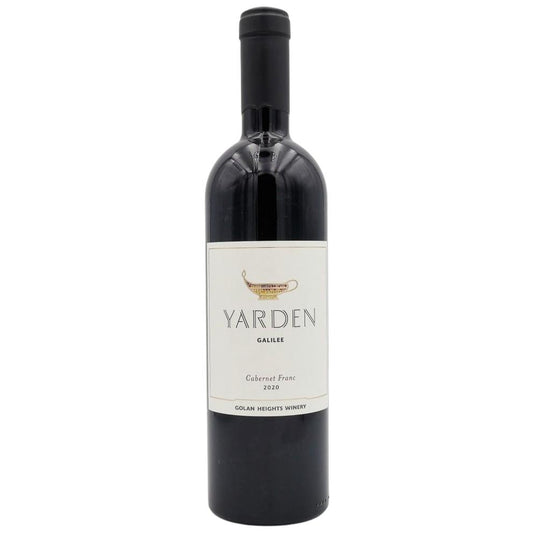 CABERNET FRANC YARDEN  750 ML. Kosher Red Wine  Golan Heights Israel