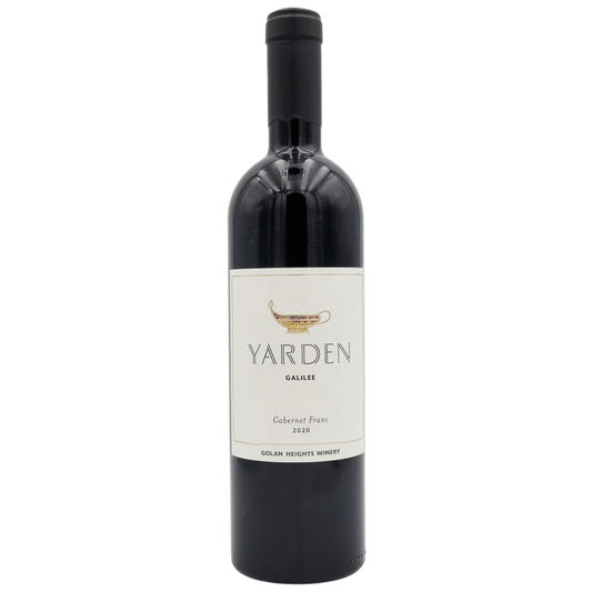 CABERNET FRANC YARDEN  750 ML. Kosher Red Wine  Golan Heights Israel