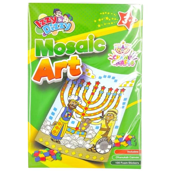 CHANUKA MOSAIC ART SET CREATIVE CRAFT KIT FOR KIDS