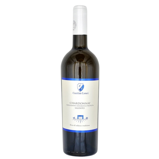 CHARDONNAY LEUCI 750 ML.  Kosher White Wine From Italy