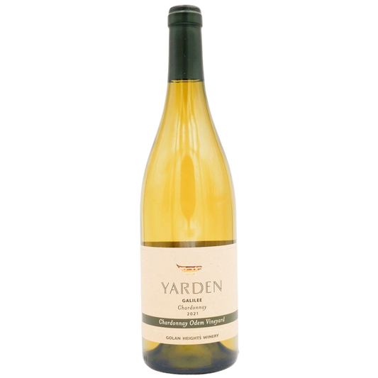 CHARDONNAY YARDEN 750 ML. Kosher Red Wine Golan Heights Winery Israel