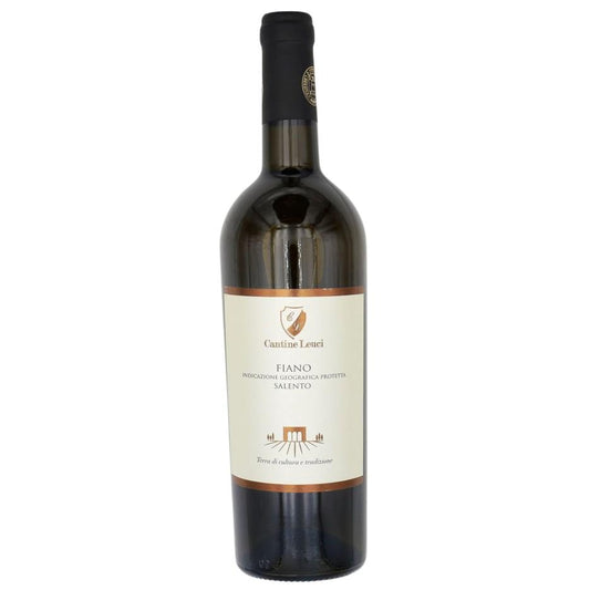 FIANO LEUCI 750 ML.  Kosher White Wine From Italy