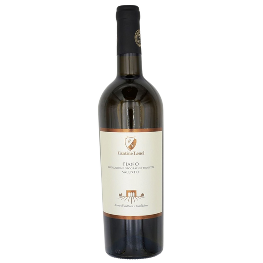 FIANO LEUCI 750 ML.  Kosher White Wine From Italy