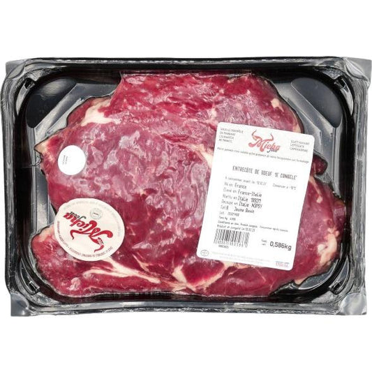GLATT KOSHER BEEF ENTRECOTE 1 CUT SL 400 GR.