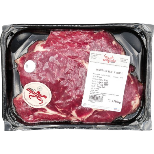 GLATT KOSHER BEEF ENTRECOTE 1 CUT SL 400 GR.