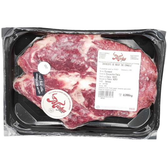 GLATT KOSHER BEEF ENTRECOTE  2 CUT SL 400 GR.