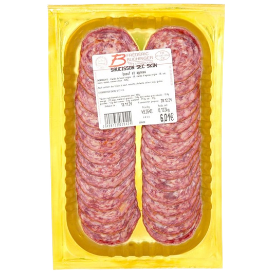 GLATT KOSHER BEEF SALAMI  130 GR.