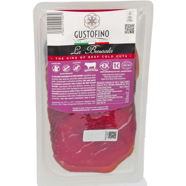GLATT KOSHER BRESAOLA GF SL 80 GR.