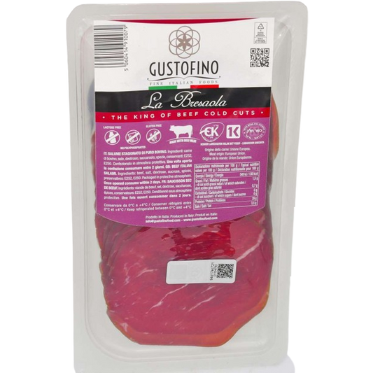 GLATT KOSHER BRESAOLA GF SL 80 GR.