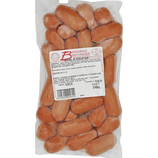 GLATT KOSHER VEAL COCKTAIL FRANKFURTERS 500 GR.