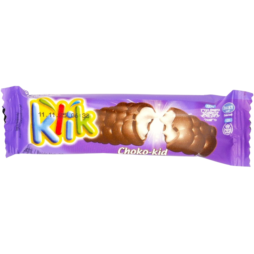KLIK CHOKO KID KOSHER CHOCOLATE 38 GR.