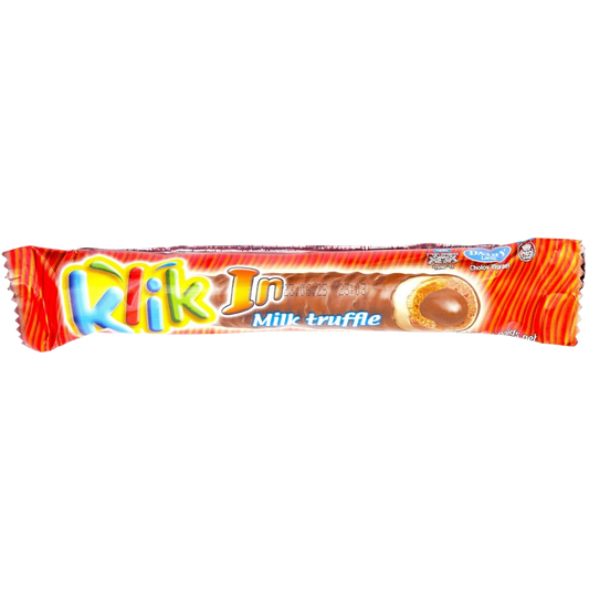 KLIK IN MILK TRUFFLE KOSHER CHOCOLATE 38 GR.