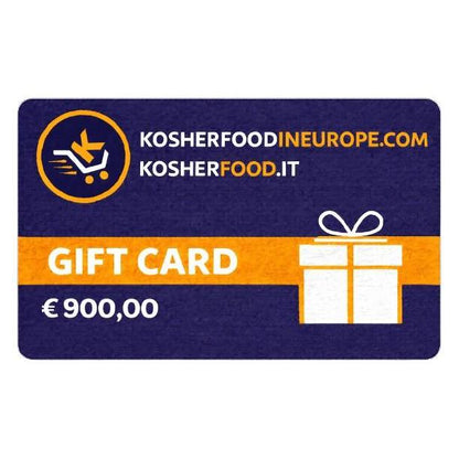 KOSHERFOOD.IT_KOSHERFOODINEUROPE.COM_GIFT_CARD € 900,00