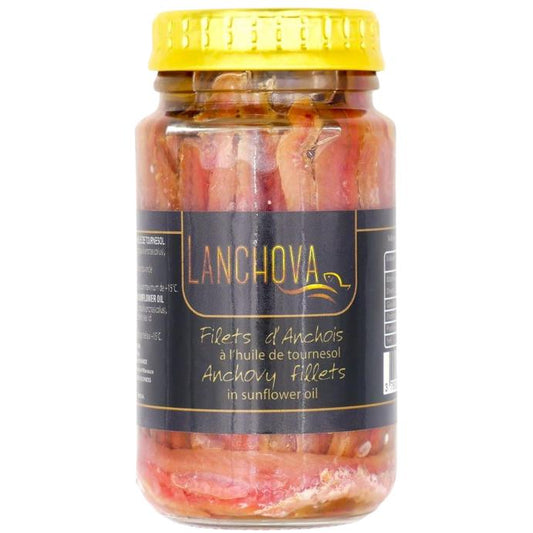 KOSHER ANCHOVY FILLETS IN OIL KLP 140 GR.