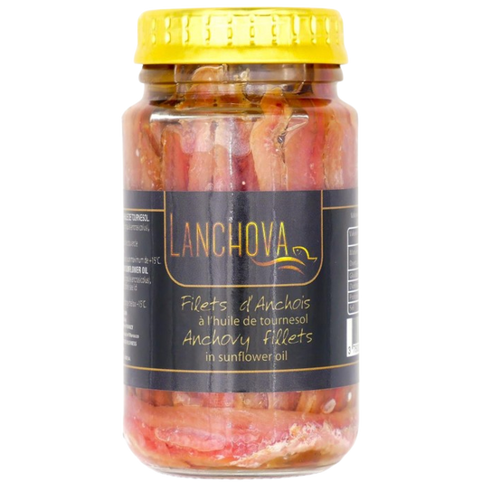 KOSHER ANCHOVY FILLETS IN OIL KLP 140 GR.