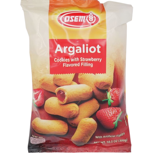 KOSHER ARGALIOT STRAWBERRY FILLED OSEM 300 GR.