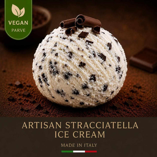 KOSHER ARTISAN VEGAN STRACCIATELLA ICE CREAM PARVE