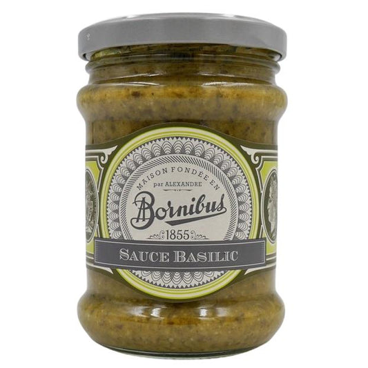 KOSHER BASILIC SAUCE BORNIBUS 240 GR.