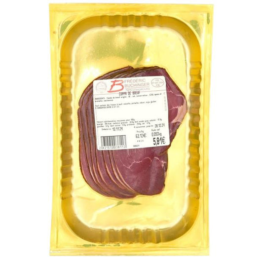 KOSHER  BEEF COPPA GLATT  100 GR.