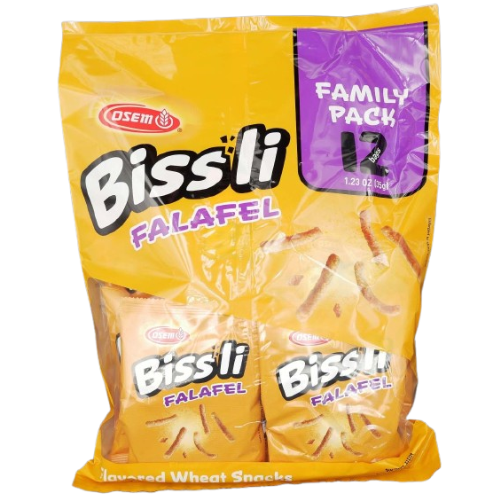 KOSHER BISSLI FALAFEL SNACK OSEM 12 X 35 GR. (420GR.)