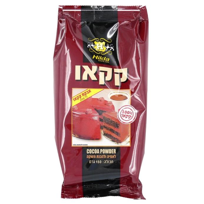 KOSHER BITTER COCOA POWDER HILDA KLP 150 GR. 