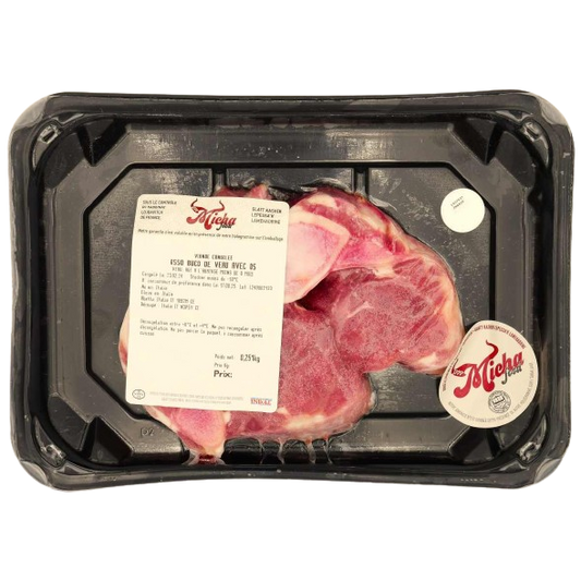 KOSHER BRAISED VEAL SHANK OSSOBUCO  GLATT