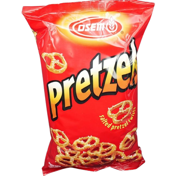KOSHER BRETZEL TWIST WITH SALT OSEM 400 GR.